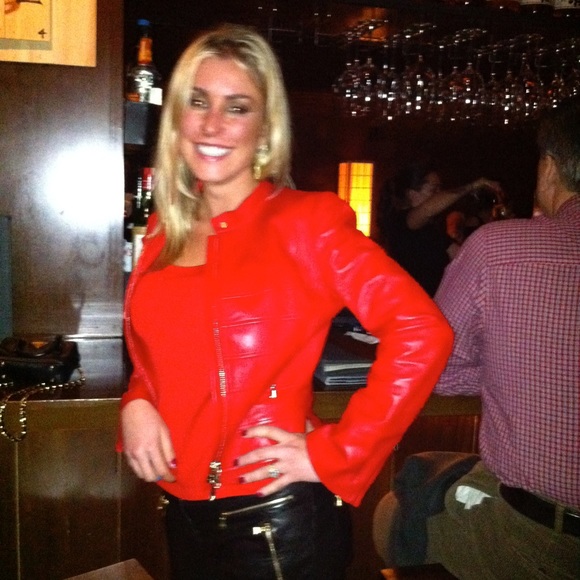 - Valentino Leather Jacket ❤️ 🎁 - Picture 4 of 10